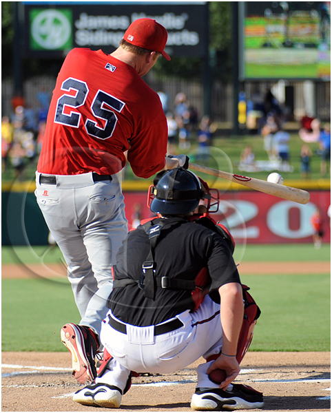 4 Arkansas DH Mark Trumbo participated and won the home run derby held before the MiLB Texas League All-Star Game