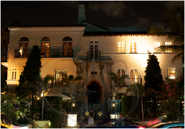 7 Varsace Mansion. Those are the gates where he was shot down at. This is now a hotel.