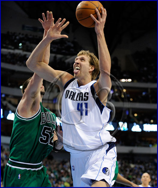 1b Dallas Mavericks forward Dirk Nowitzki #41