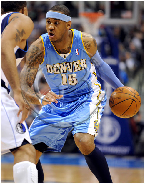 20 Carmelo Anthony #15 Denver Nuggets