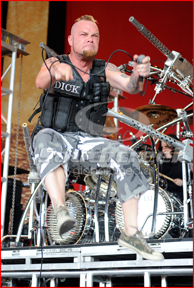 five2 Five Finger Death Punch at the Mayhem Festival in Dallas, TX 2010