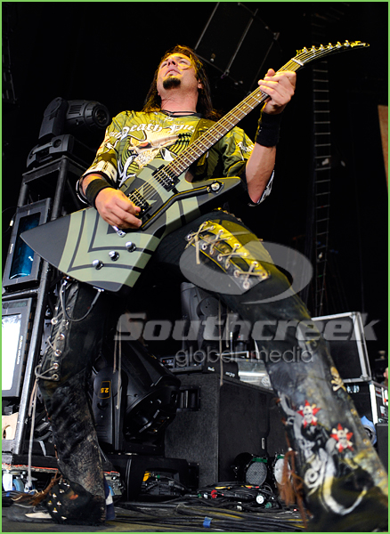 five4 Five Finger Death Punch at the Mayhem Festival in Dallas, TX 2010