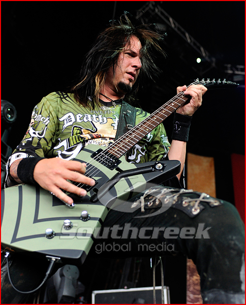 five5 Five Finger Death Punch at the Mayhem Festival in Dallas, TX 2010