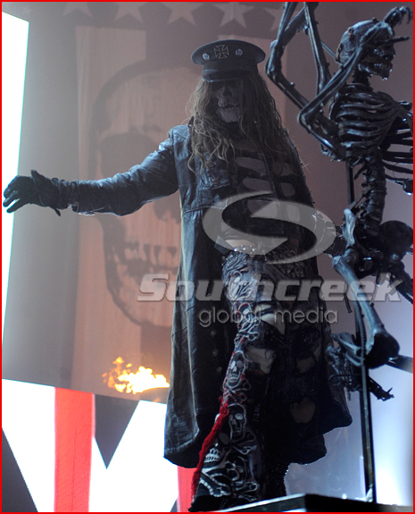 zombie1 Rob Zombie at the Mayhem Festival in Dallas, TX 2010