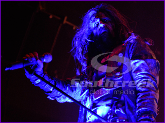 zombie12 Rob Zombie at the Mayhem Festival in Dallas, TX 2010