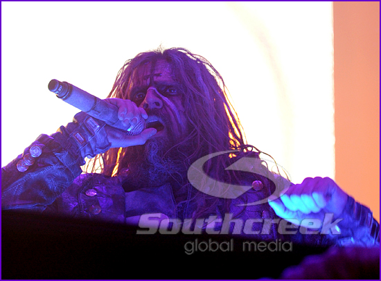 zombie8 Rob Zombie at the Mayhem Festival in Dallas, TX 2010