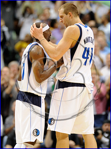 18 Dallas Mavericks vs Boston Celtics Dirk Nowitzki and Jason Terry