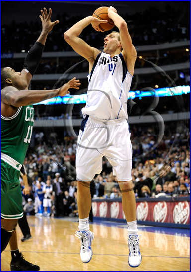 25 Dallas Mavericks vs Boston Celtics Dirk Nowitzki #41