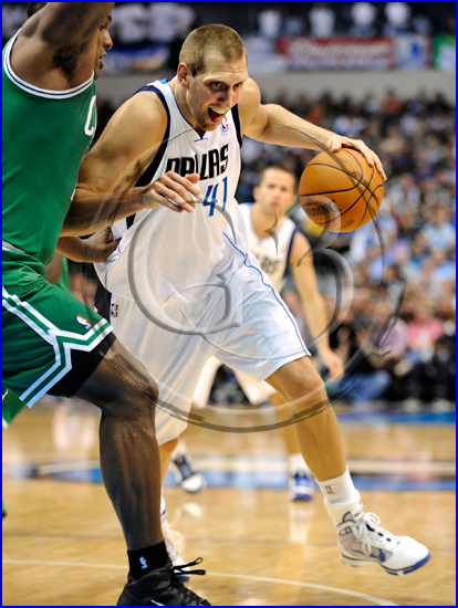 26 Dallas Mavericks vs Boston Celtics Dirk Nowitzki #41