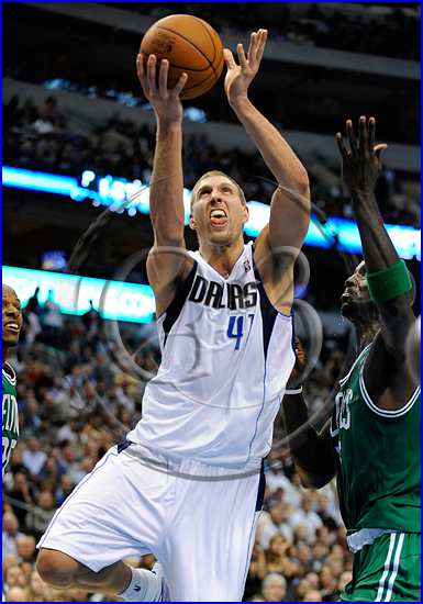28 Dallas Mavericks vs Boston Celtics Dirk Nowitzki #41