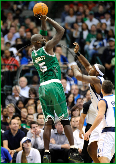 9 Dallas Mavericks vs Boston Celtics Kevin Garnett