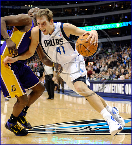 1 Dallas Mavericks v Los Angeles Lakers Dirk Nowitzki