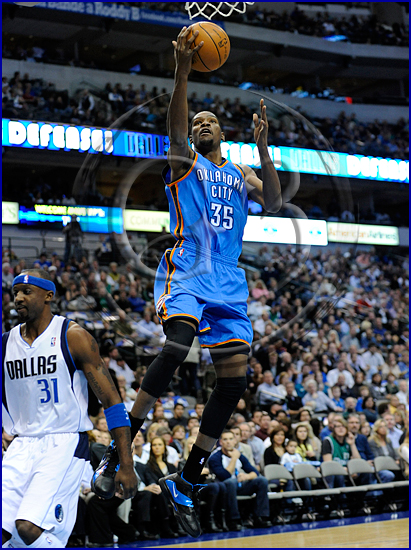 7 Oklahoma City Thunder vs Dallas Mavericks Kevin Durant