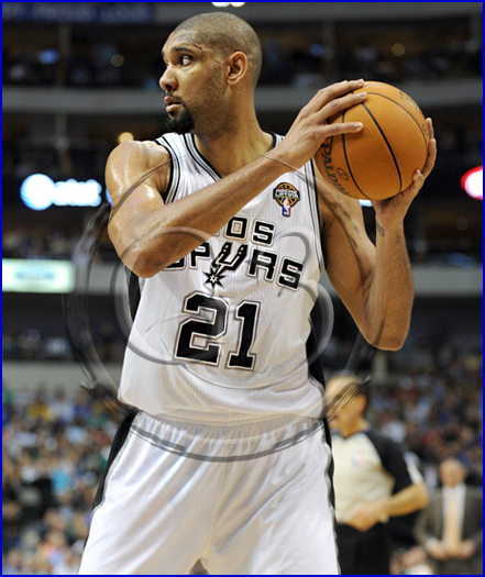 NBA: MAR 18 Spurs at Mavericks San Antonio Spurs vs Dallas Mavericks Tim Duncan