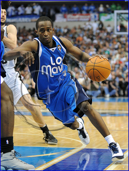 NBA: MAR 18 Spurs at Mavericks San Antonio Spurs vs Dallas Mavericks Rodrigue Beaubois
