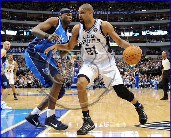 NBA: MAR 18 Spurs at Mavericks San Antonio Spurs vs Dallas Mavericks Tim Duncan