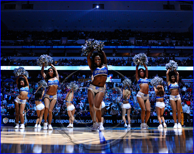 NBA: MAR 04 Pacers at Mavericks Dallas Mavericks Dancers