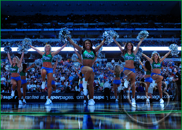 NBA: Spurs vs Mavericks MAR 18 Dallas Mavericks Dancers
