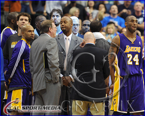 NBA 2011: Lakers vs Mavericks MAY 06 Los Angeles Lakers v Dallas Mavericks Playoffs
