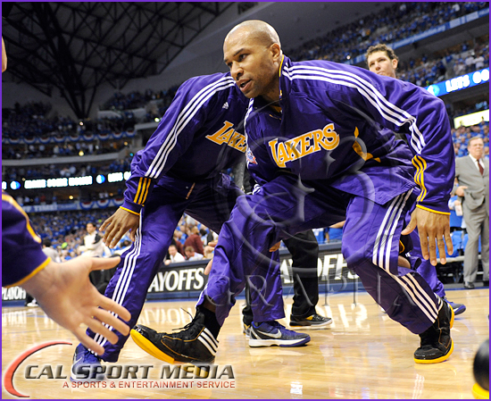 NBA 2011: Lakers vs Mavericks MAY 06 Los Angeles Lakers vs Dallas Mavericks Playoffs Derek Fisher