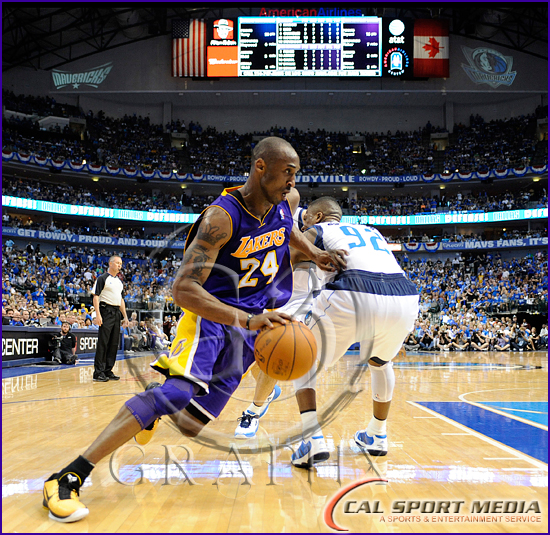 NBA 2011: Western Conference Playoffs Lakers vs Mavericks MAY 08 Los Angeles Lakers v Dallas Mavericks Playoffs Kobe Bryant