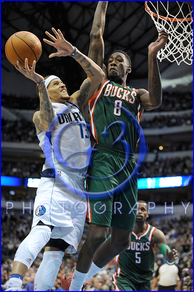 NBA 2012: Bucks vs Mavericks JAN 13 NBA Milwaukee Bucks vs Dallas Mavericks JAN 13 Delonte West
