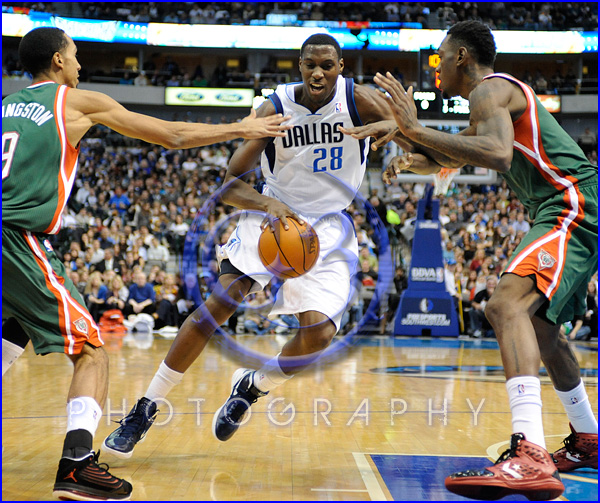 NBA 2012: Bucks vs Mavericks JAN 13 NBA Milwaukee Bucks vs Dallas Mavericks JAN 13 Ian Mahinmi