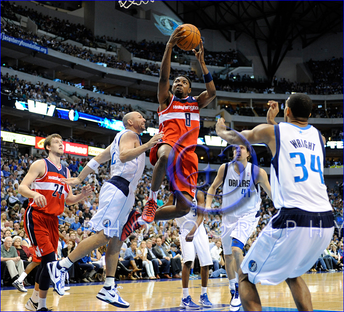 NBA 2012: Wizards vs Mavericks MAR 13