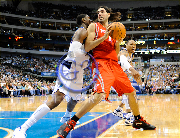 NBA 2012: Rockets vs Mavericks MAR 27 Luis Scola - Houston Rockets
