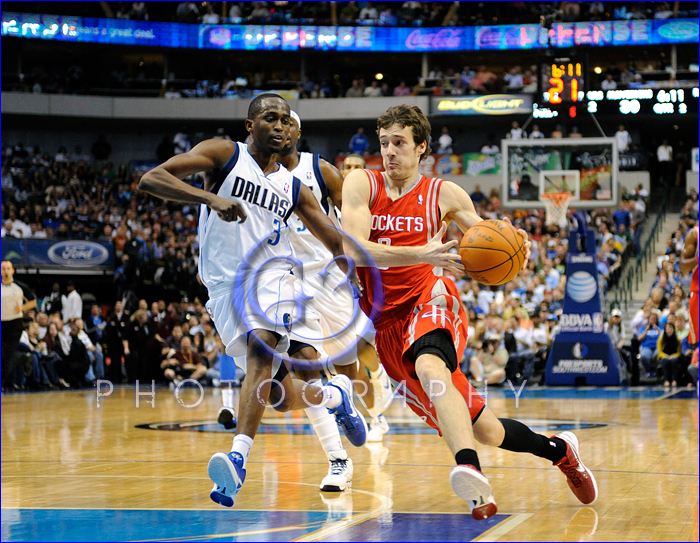 NBA 2012: Rockets vs Mavericks MAR 27 Goran Dragic - Houston Rockets