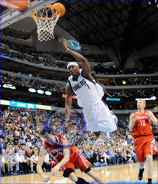 NBA 2012: Rockets vs Mavericks MAR 27 Lamar Odom