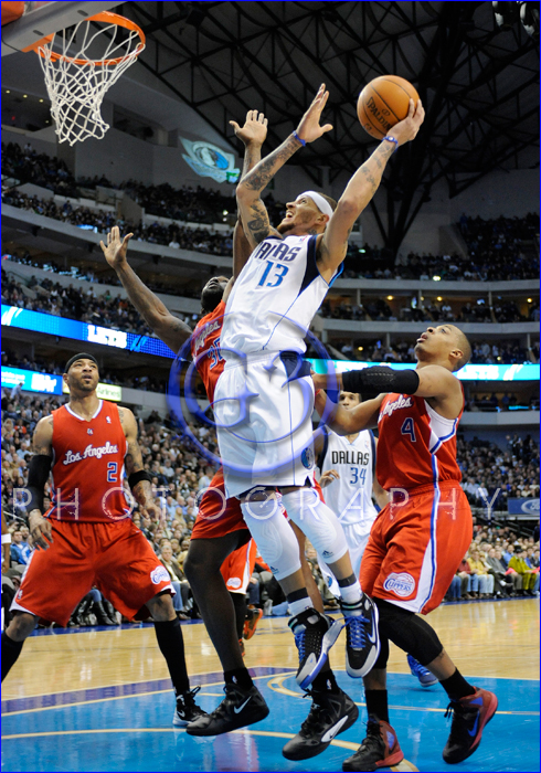 NBA 2012: Clippers vs Mavericks FEB 13 Delonte West