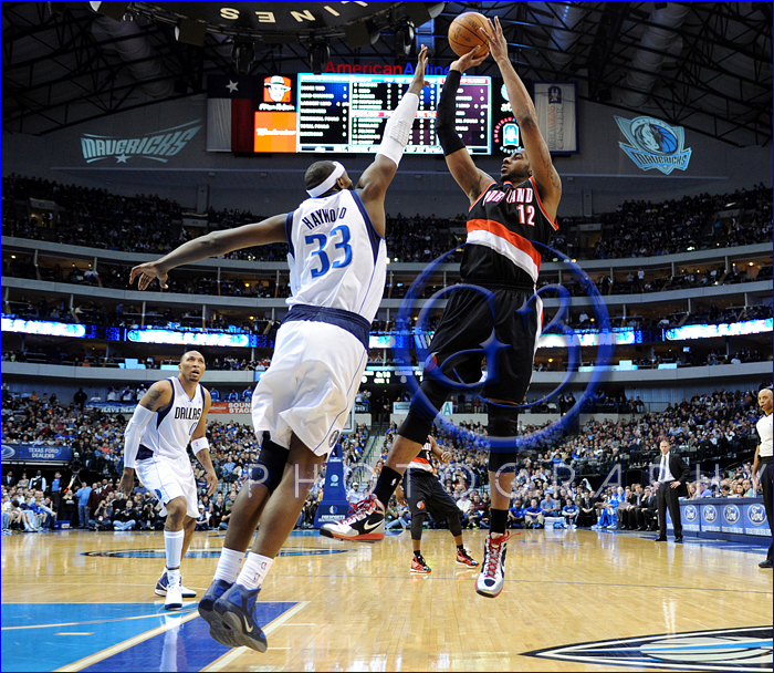 NBA 2012: Trail Blazers vs Mavericks FEB 11
