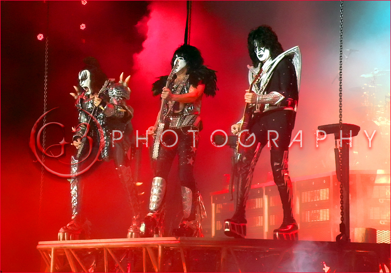 Concert 2012: KISS Concert AUG 04 KISS Dallas, TX Concert Gene Simmons Paul Stanley Tommy Thayer