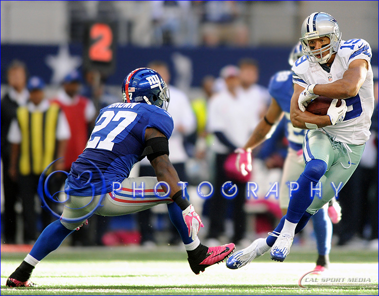 NFL 2012: Giants vs Cowboys OCT 28